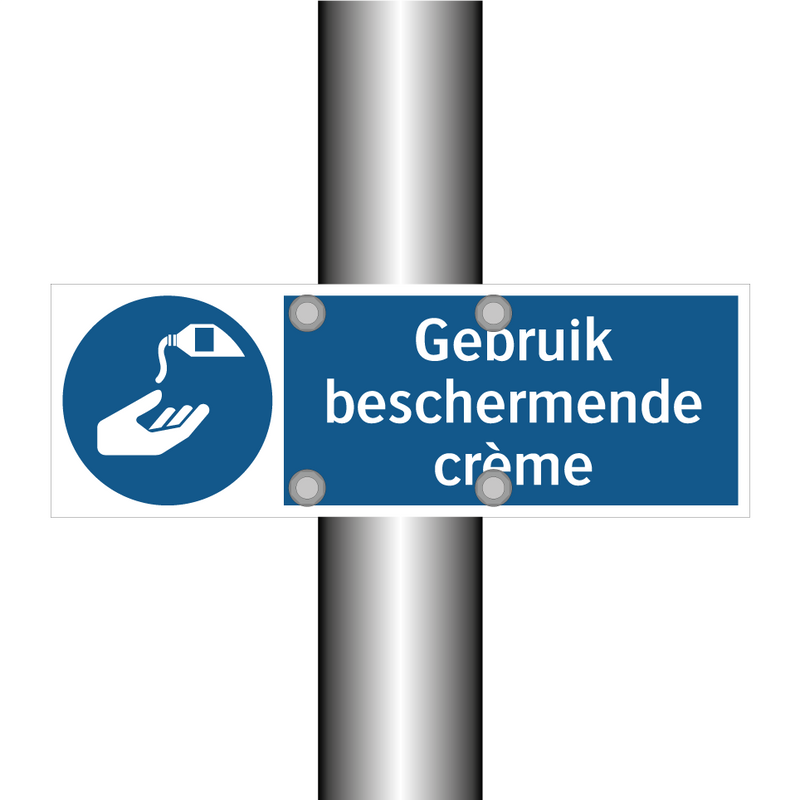 Gebruik beschermende crème & Gebruik beschermende crème & Gebruik beschermende crème