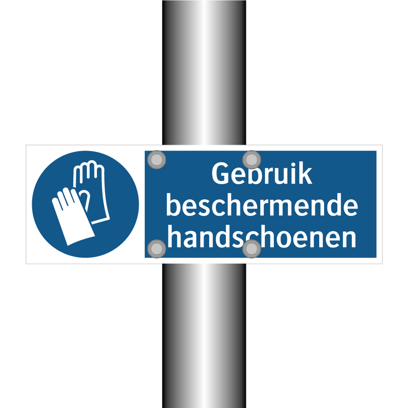 Gebruik beschermende handschoenen & Gebruik beschermende handschoenen