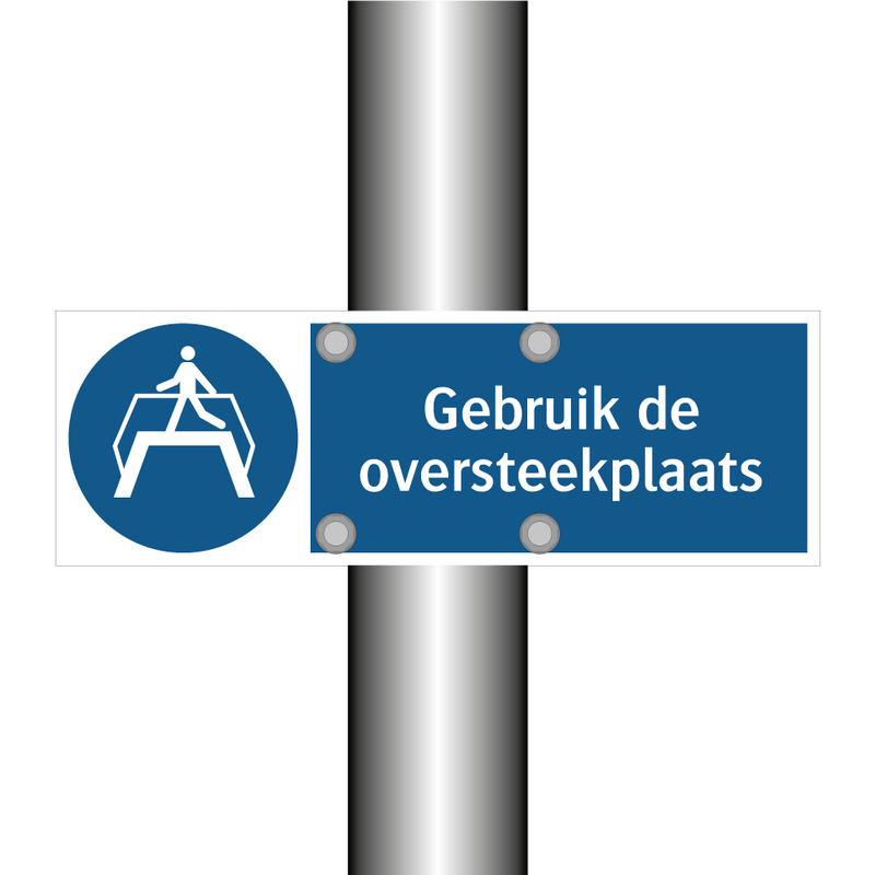 Gebruik de oversteekplaats & Gebruik de oversteekplaats & Gebruik de oversteekplaats