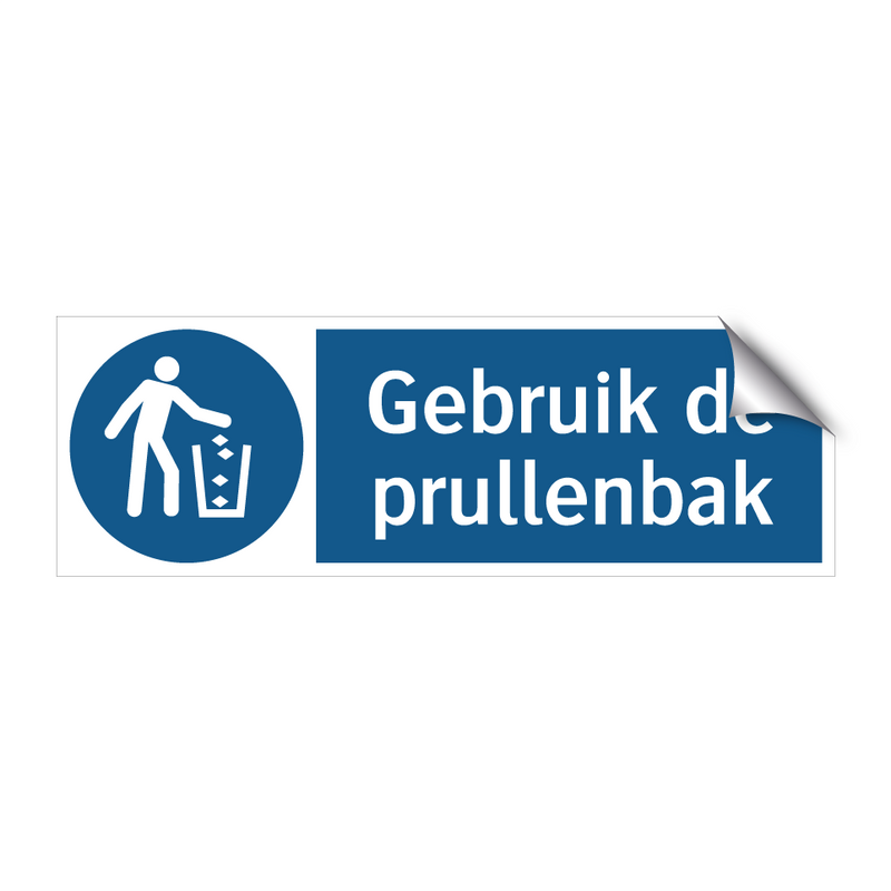 Gebruik de prullenbak & Gebruik de prullenbak & Gebruik de prullenbak & Gebruik de prullenbak