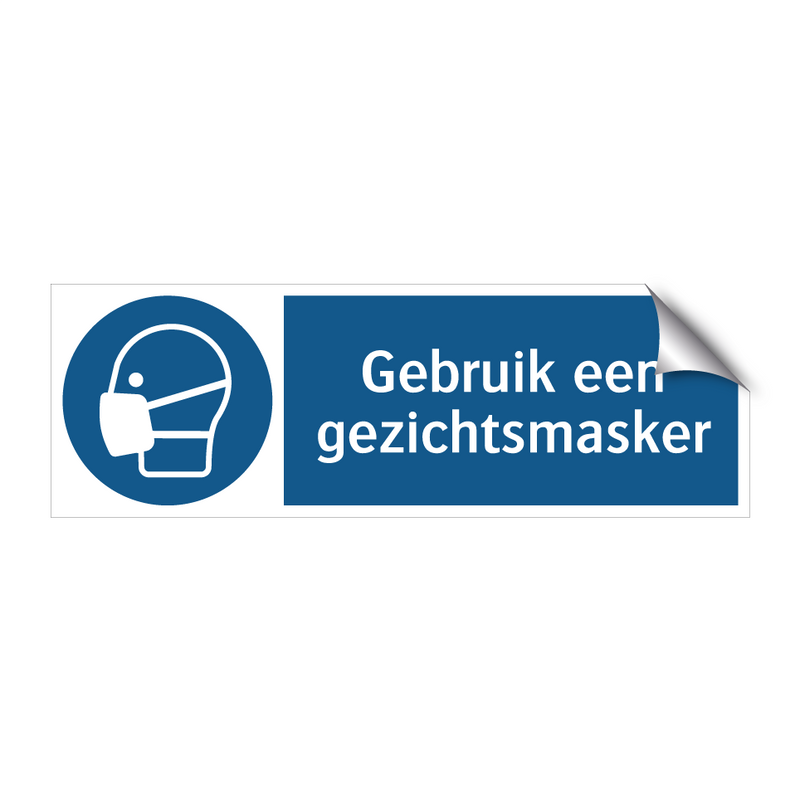 Gebruik een gezichtsmasker & Gebruik een gezichtsmasker & Gebruik een gezichtsmasker