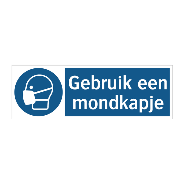 Gebruik een mondkapje & Gebruik een mondkapje & Gebruik een mondkapje & Gebruik een mondkapje