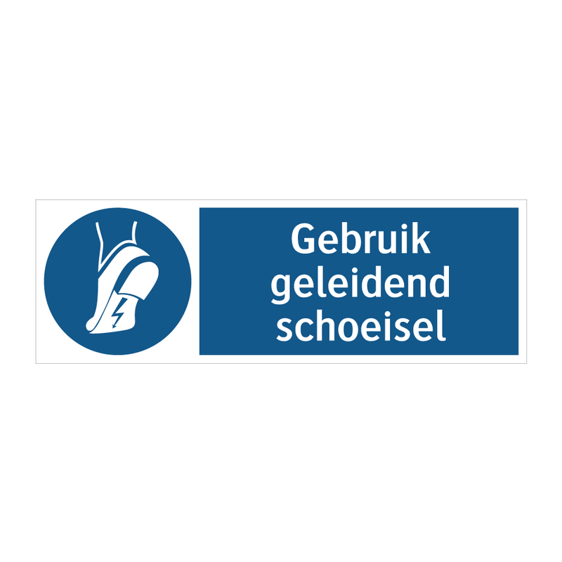 Gebruik geleidend schoeisel & Gebruik geleidend schoeisel & Gebruik geleidend schoeisel