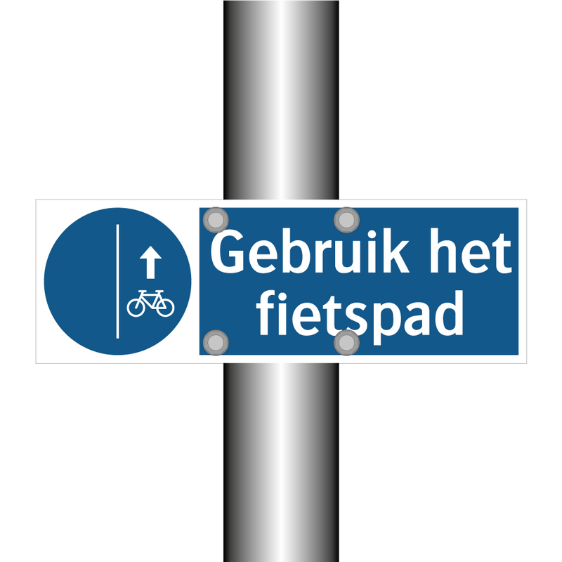 Gebruik het fietspad & Gebruik het fietspad & Gebruik het fietspad