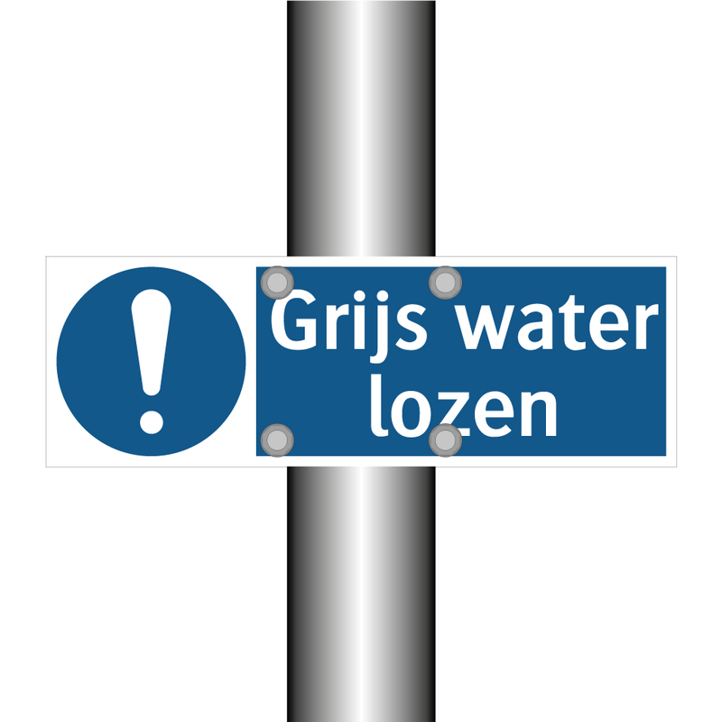 Grijs water lozen & Grijs water lozen & Grijs water lozen