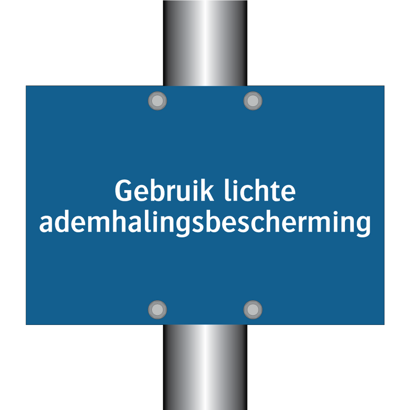 Gebruik lichte ademhalingsbescherming & Gebruik lichte ademhalingsbescherming