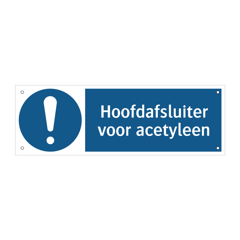 Hoofdafsluiter voor acetyleen & Hoofdafsluiter voor acetyleen & Hoofdafsluiter voor acetyleen