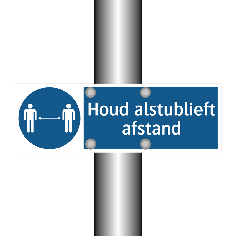 Houd alstublieft afstand & Houd alstublieft afstand & Houd alstublieft afstand