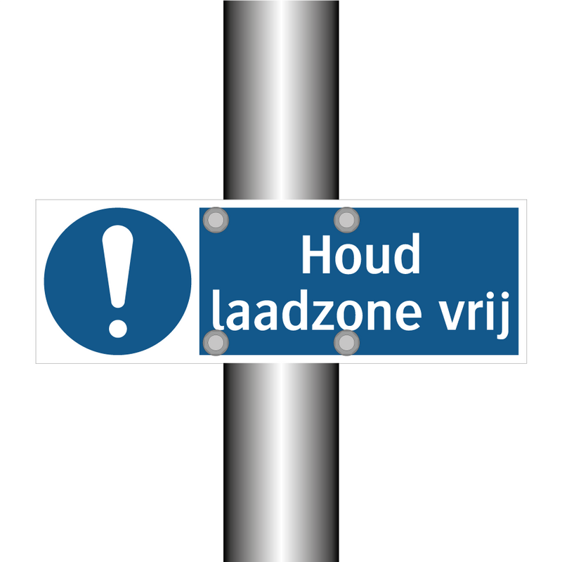 Houd laadzone vrij & Houd laadzone vrij & Houd laadzone vrij