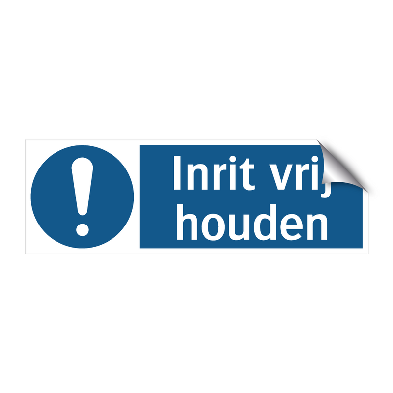 Inrit vrij houden & Inrit vrij houden & Inrit vrij houden & Inrit vrij houden