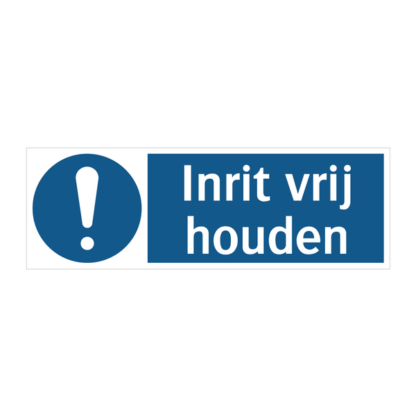 Inrit vrij houden & Inrit vrij houden & Inrit vrij houden & Inrit vrij houden & Inrit vrij houden