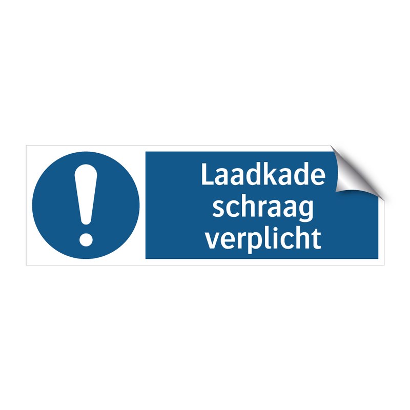 Laadkade schraag verplicht & Laadkade schraag verplicht & Laadkade schraag verplicht