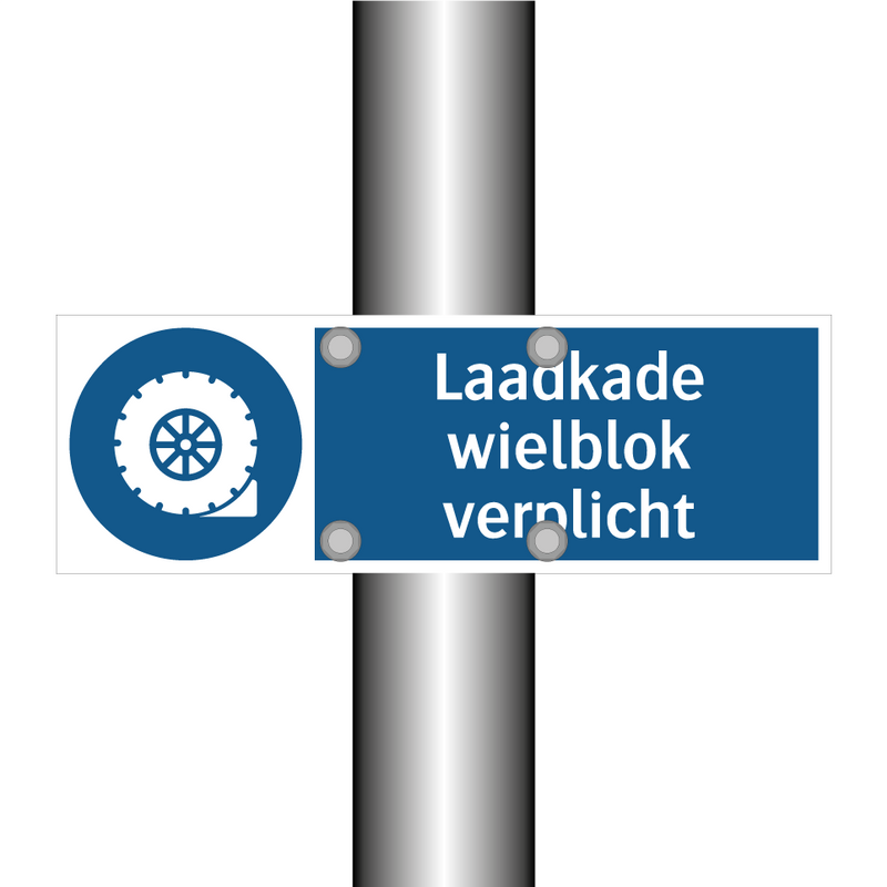 Laadkade wielblok verplicht & Laadkade wielblok verplicht & Laadkade wielblok verplicht