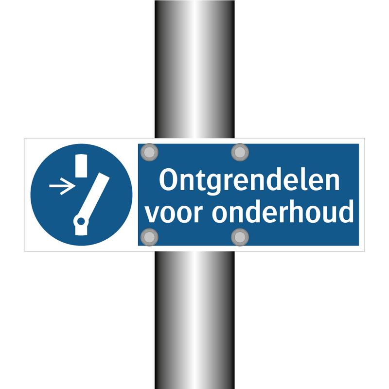 Ontgrendelen voor onderhoud & Ontgrendelen voor onderhoud & Ontgrendelen voor onderhoud