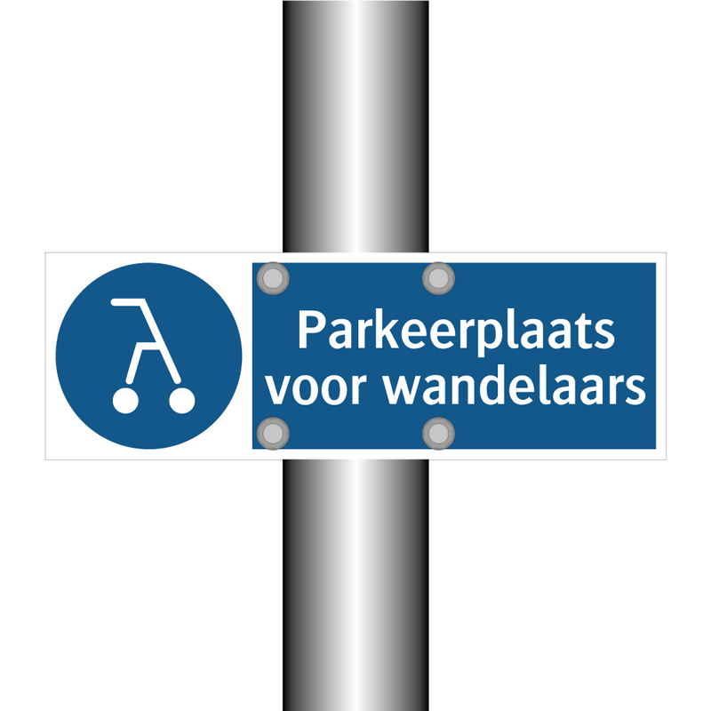 Parkeerplaats voor wandelaars & Parkeerplaats voor wandelaars & Parkeerplaats voor wandelaars