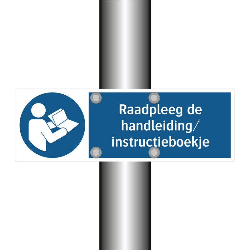 Raadpleeg de handleiding/instructieboekje & Raadpleeg de handleiding/instructieboekje