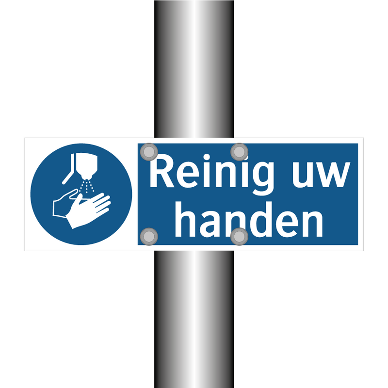 Reinig uw handen & Reinig uw handen & Reinig uw handen