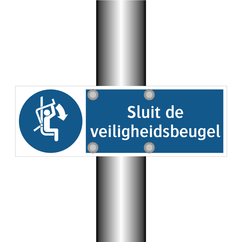 Sluit de veiligheidsbeugel & Sluit de veiligheidsbeugel & Sluit de veiligheidsbeugel