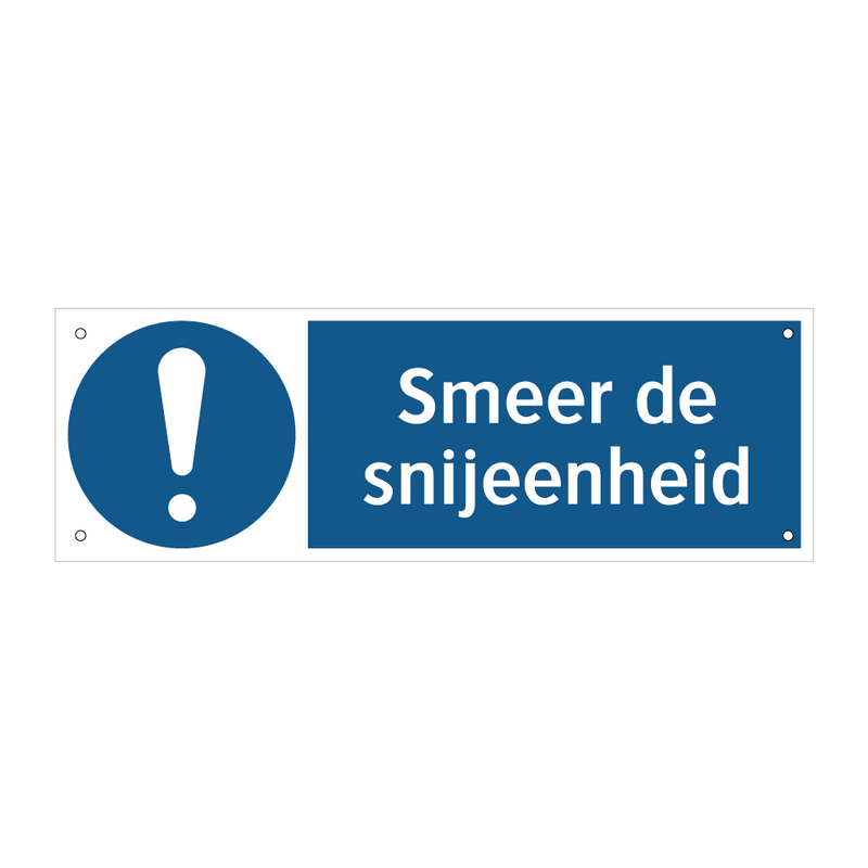 Smeer de snijeenheid & Smeer de snijeenheid & Smeer de snijeenheid & Smeer de snijeenheid