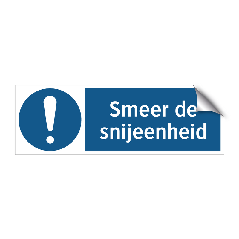 Smeer de snijeenheid & Smeer de snijeenheid & Smeer de snijeenheid & Smeer de snijeenheid