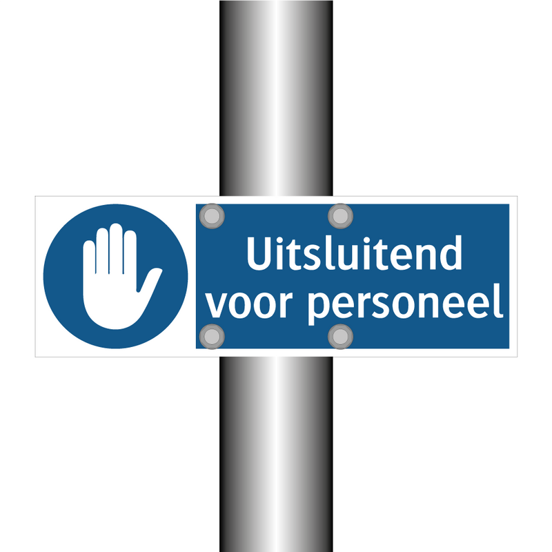 Uitsluitend voor personeel & Uitsluitend voor personeel & Uitsluitend voor personeel