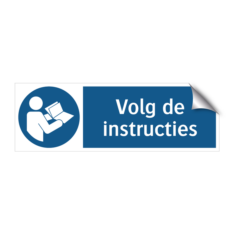 Volg de instructies & Volg de instructies & Volg de instructies & Volg de instructies