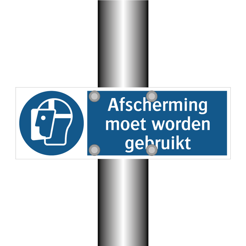 Afscherming moet worden gebruikt & Afscherming moet worden gebruikt