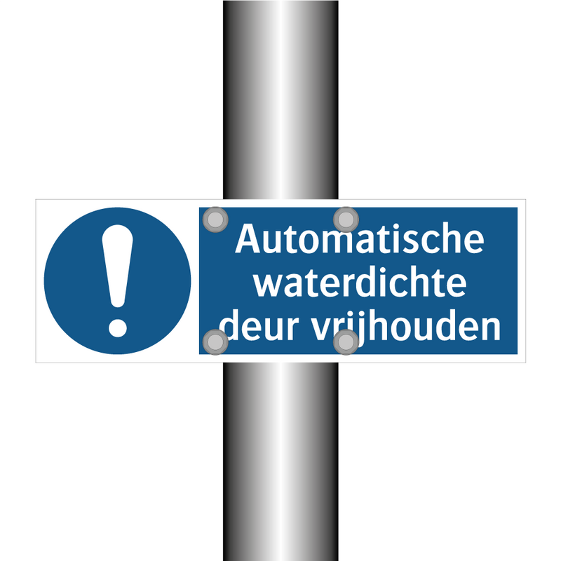 Automatische waterdichte deur vrijhouden & Automatische waterdichte deur vrijhouden