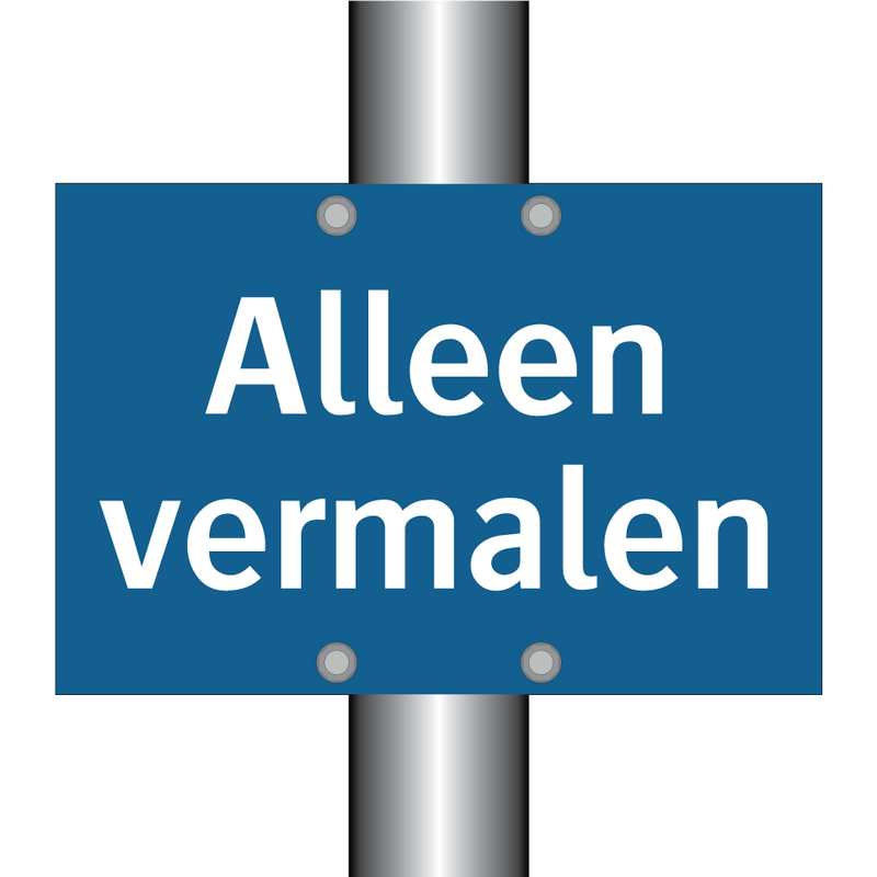 Alleen vermalen & Alleen vermalen & Alleen vermalen & Alleen vermalen & Alleen vermalen