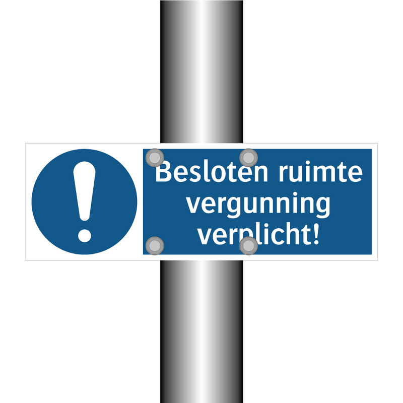 Besloten ruimte vergunning verplicht! & Besloten ruimte vergunning verplicht!