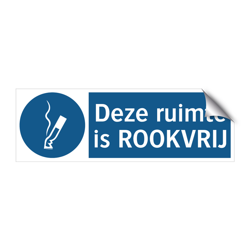 Deze ruimte is ROOKVRIJ & Deze ruimte is ROOKVRIJ & Deze ruimte is ROOKVRIJ