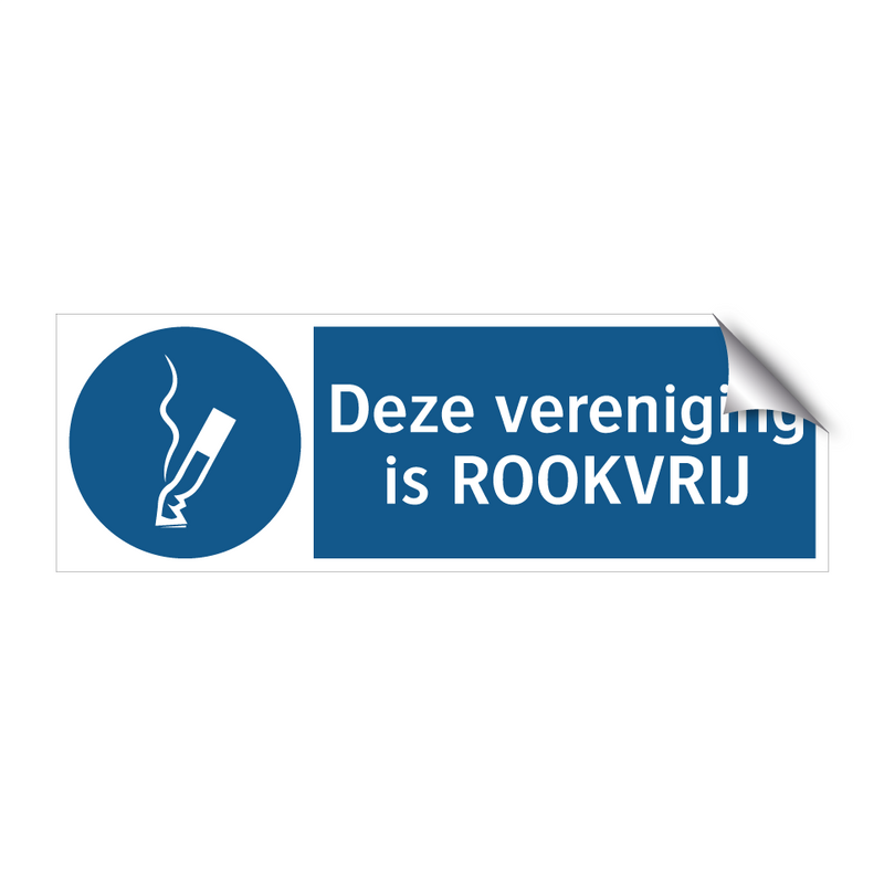 Deze vereniging is ROOKVRIJ & Deze vereniging is ROOKVRIJ & Deze vereniging is ROOKVRIJ