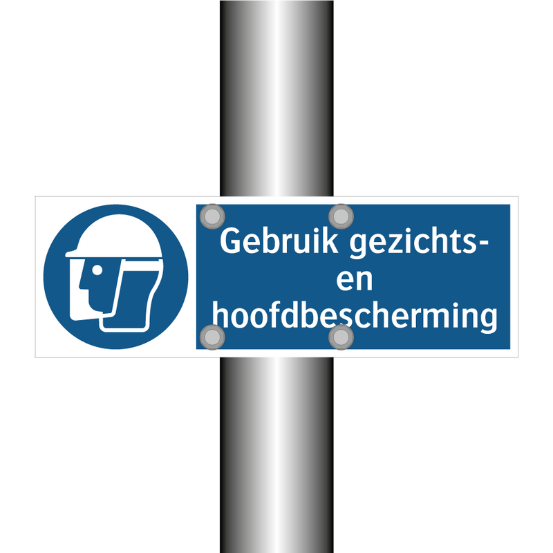 Gebruik gezichts- en hoofdbescherming & Gebruik gezichts- en hoofdbescherming