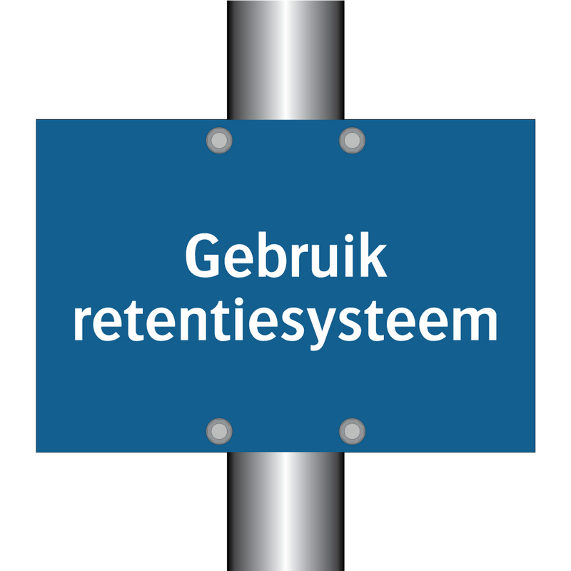 Gebruik retentiesysteem & Gebruik retentiesysteem & Gebruik retentiesysteem