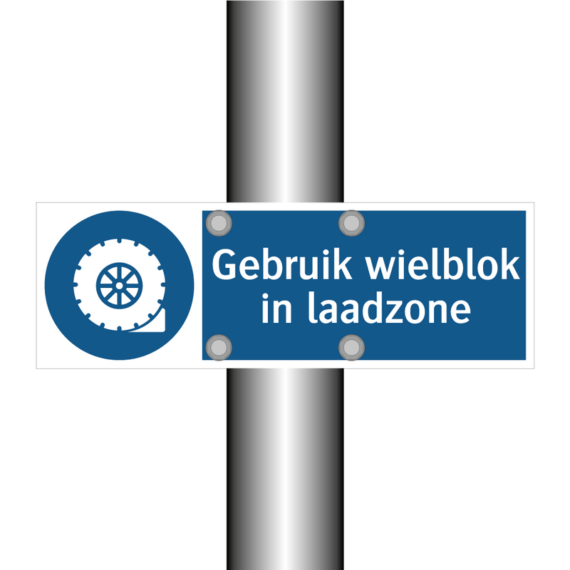 Gebruik wielblok in laadzone & Gebruik wielblok in laadzone & Gebruik wielblok in laadzone