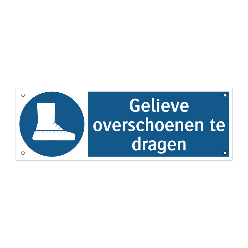 Gelieve overschoenen te dragen & Gelieve overschoenen te dragen & Gelieve overschoenen te dragen