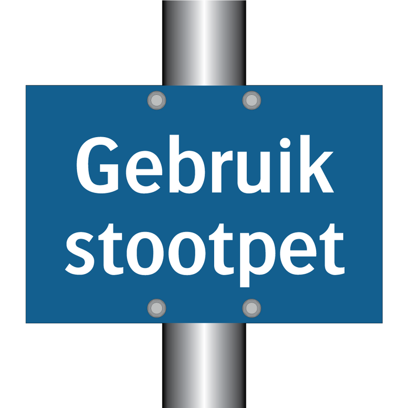 Gebruik stootpet & Gebruik stootpet & Gebruik stootpet & Gebruik stootpet & Gebruik stootpet