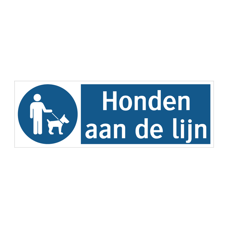 Honden aan de lijn & Honden aan de lijn & Honden aan de lijn & Honden aan de lijn