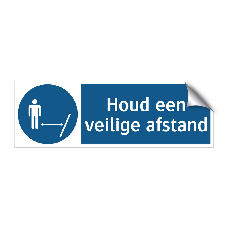 Houd een veilige afstand & Houd een veilige afstand & Houd een veilige afstand