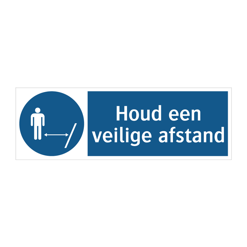 Houd een veilige afstand & Houd een veilige afstand & Houd een veilige afstand