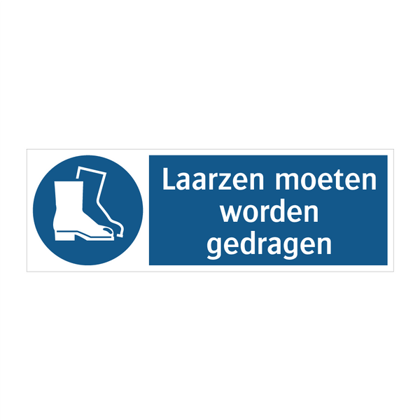 Laarzen moeten worden gedragen & Laarzen moeten worden gedragen & Laarzen moeten worden gedragen