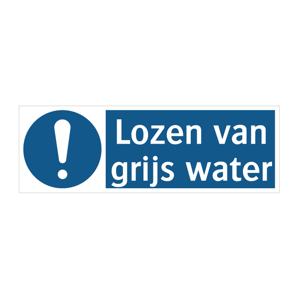 Lozen van grijs water & Lozen van grijs water & Lozen van grijs water & Lozen van grijs water