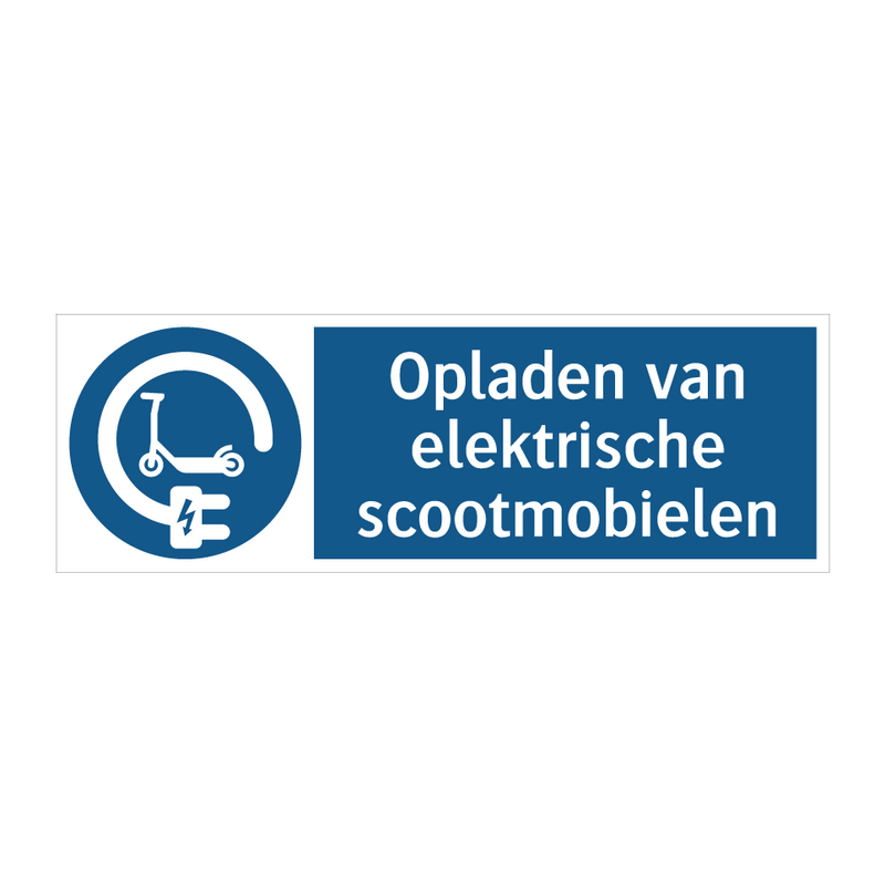 Opladen van elektrische scootmobielen & Opladen van elektrische scootmobielen