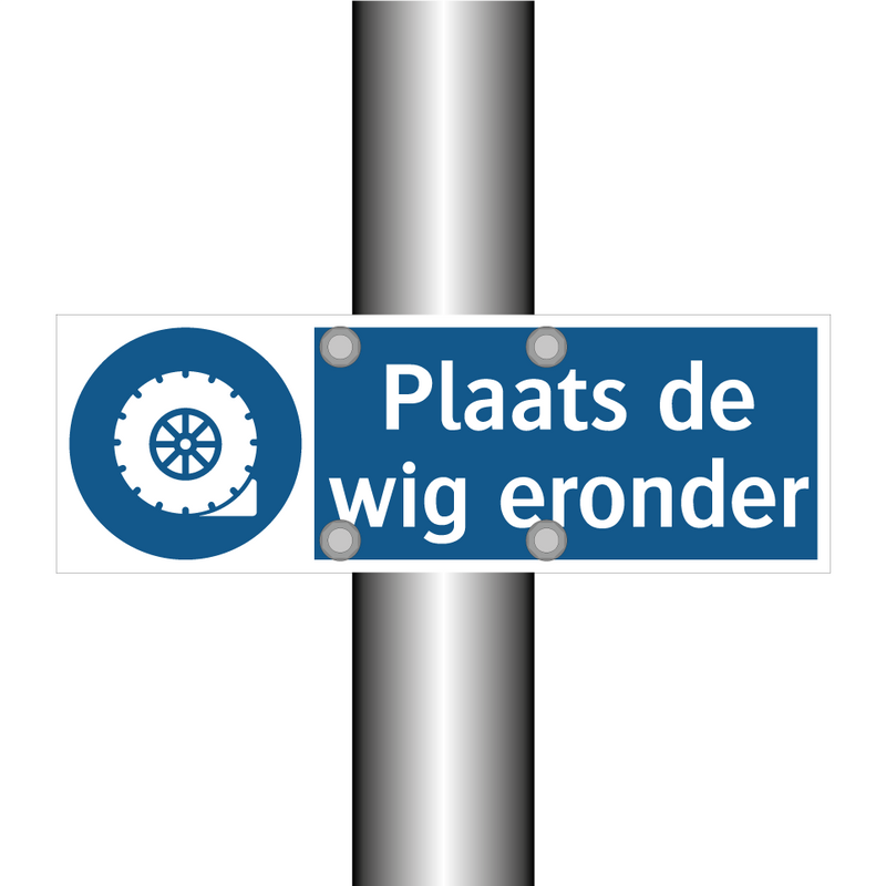 Plaats de wig eronder & Plaats de wig eronder & Plaats de wig eronder