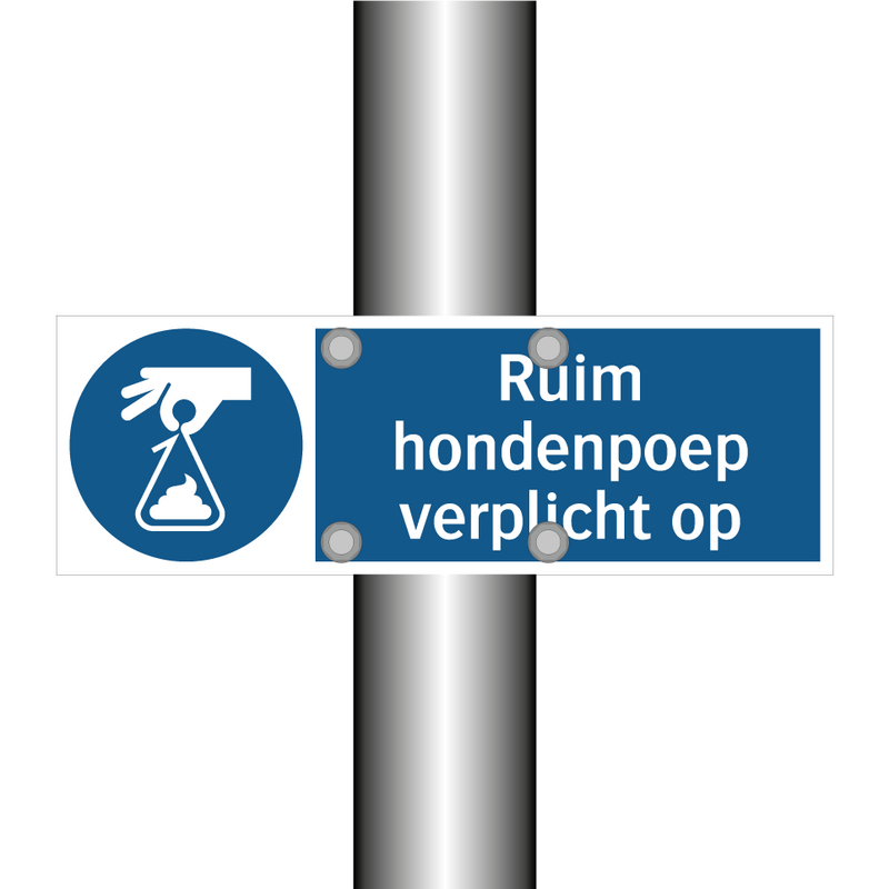 Ruim hondenpoep verplicht op & Ruim hondenpoep verplicht op & Ruim hondenpoep verplicht op