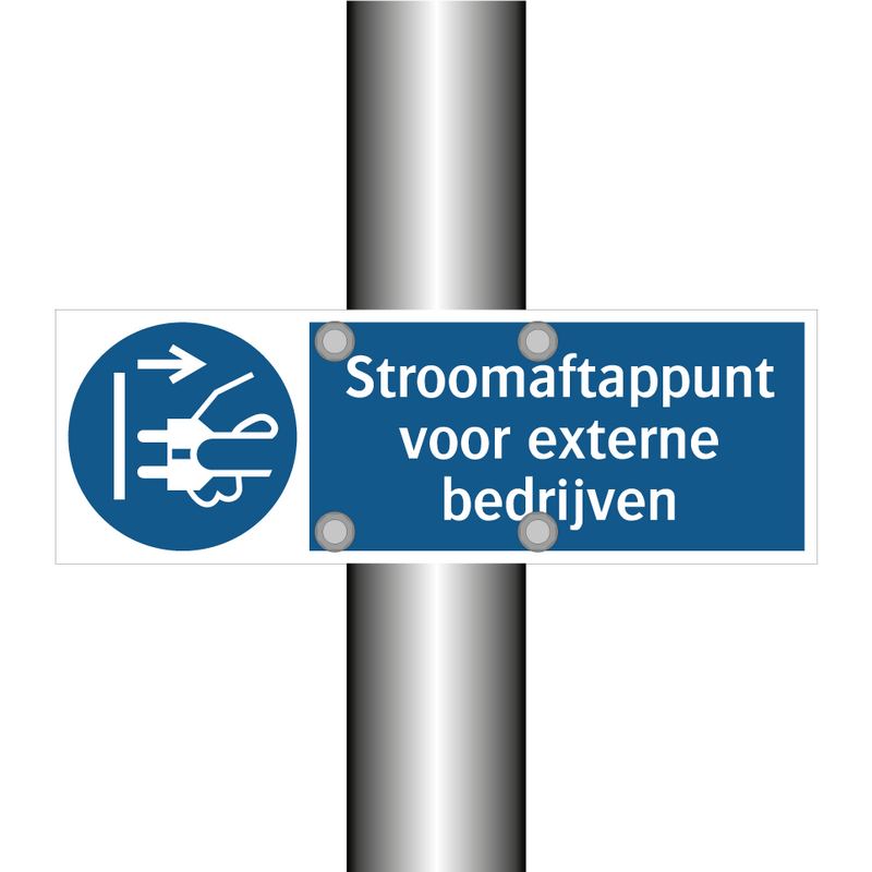 Stroomaftappunt voor externe bedrijven & Stroomaftappunt voor externe bedrijven