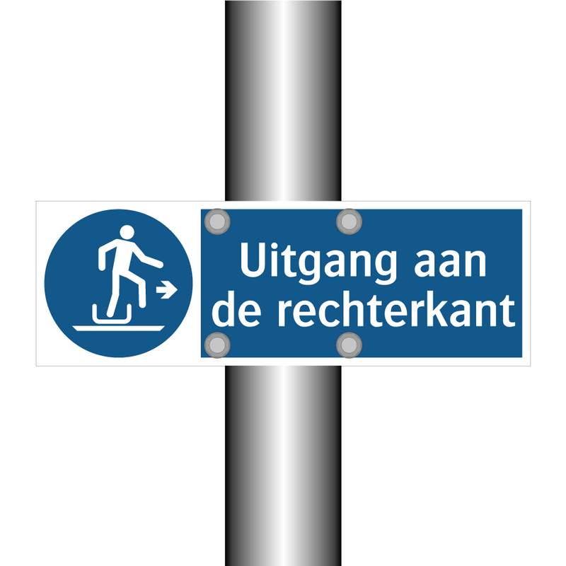 Uitgang aan de rechterkant & Uitgang aan de rechterkant & Uitgang aan de rechterkant