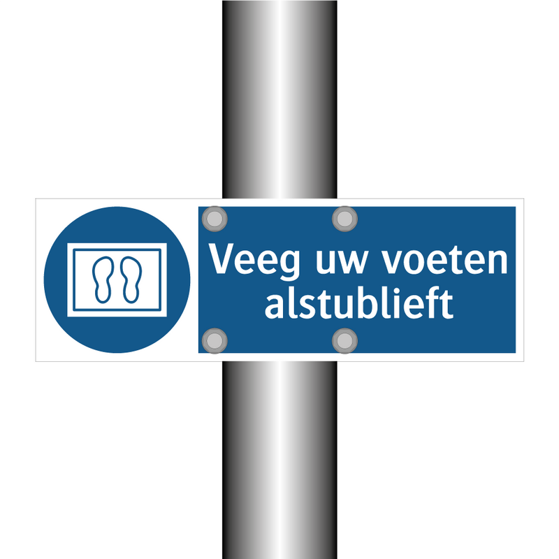 Veeg uw voeten alstublieft & Veeg uw voeten alstublieft & Veeg uw voeten alstublieft