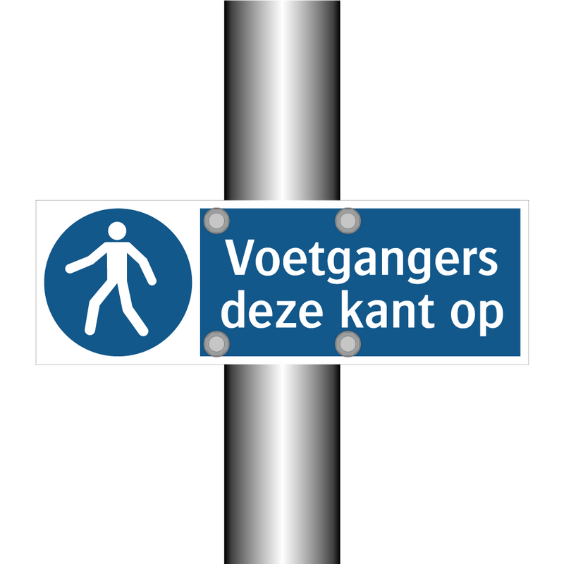 Voetgangers deze kant op & Voetgangers deze kant op & Voetgangers deze kant op