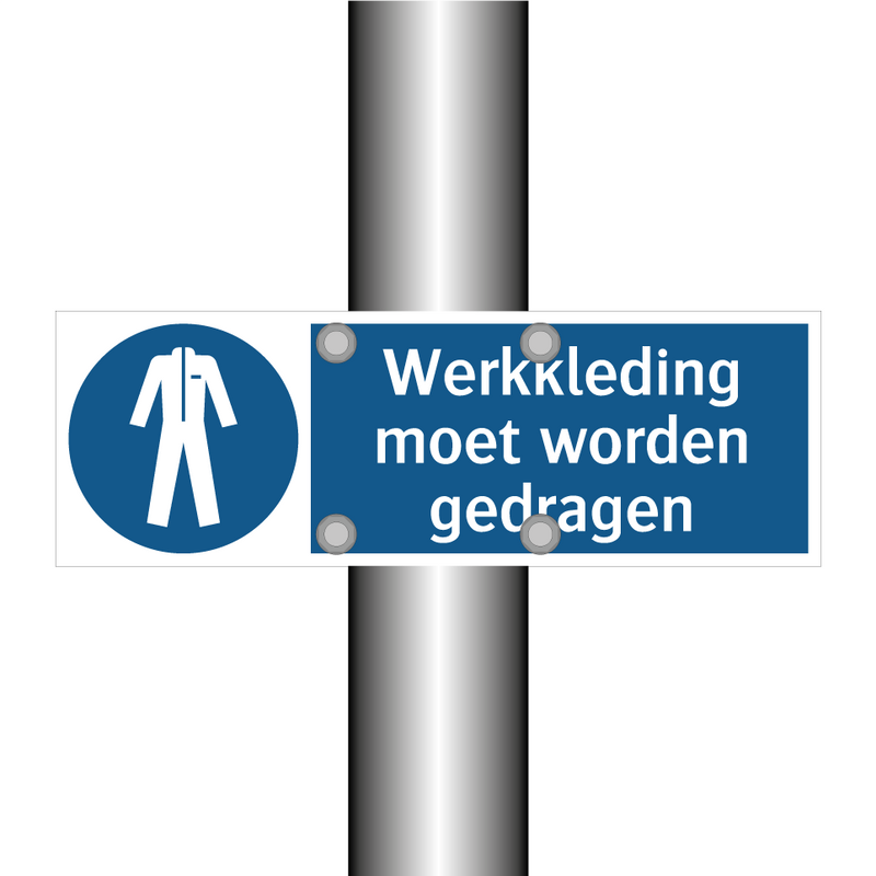 Werkkleding moet worden gedragen & Werkkleding moet worden gedragen